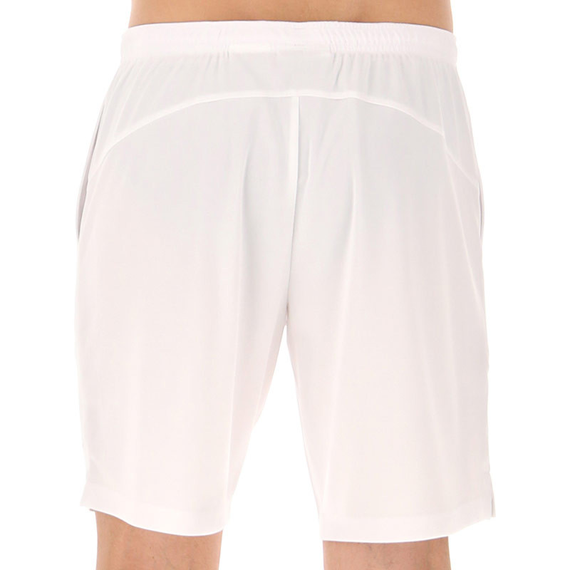 Short de tennis homme Lotto Squadra 3 coloris blanc