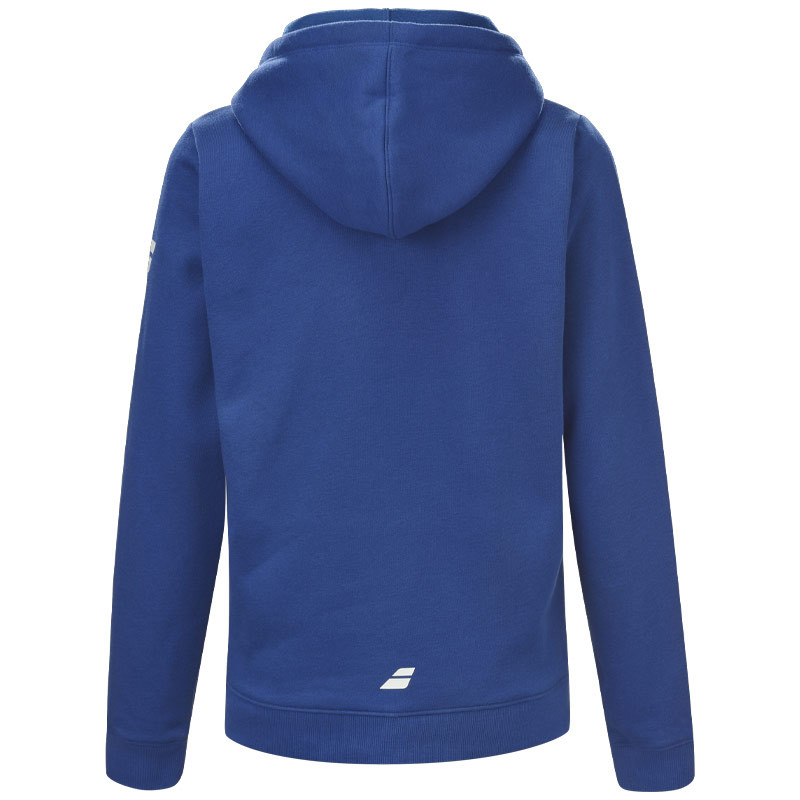 Sweat capuche femme Babolat Exercise coloris bleu