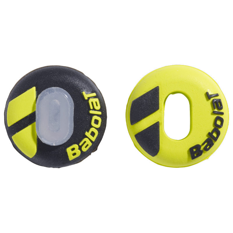 Antivibrateurs Babolat Custom Damp Aero x2 noir et jaune