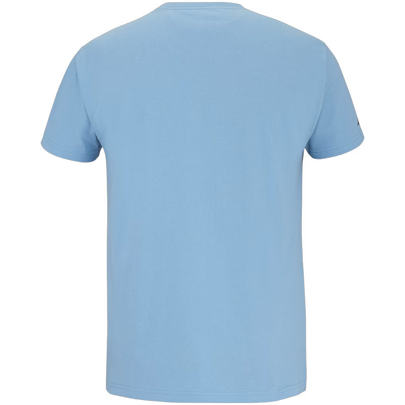 Tee-shirt homme/unisexe Babolat Cotton Tee bleu Pure Drive