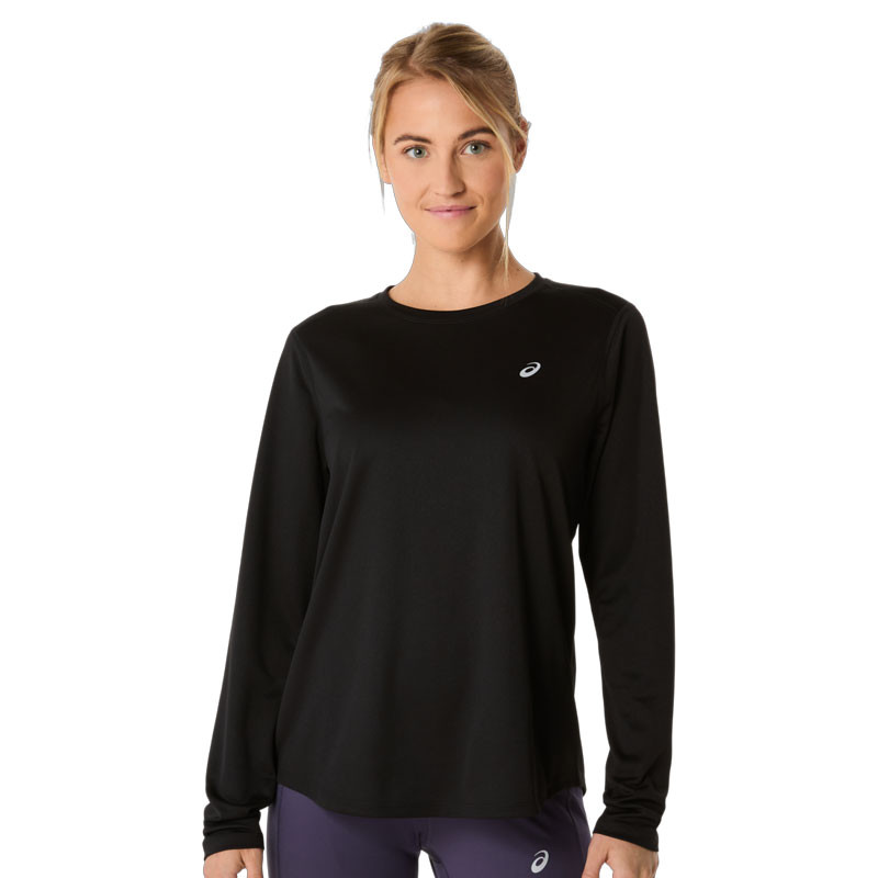 Tee-shirt manches longues pour femme Asics Core LS noir