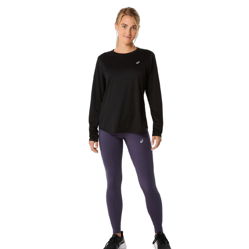 Tee-shirt manches longues pour femme Asics Core LS noir