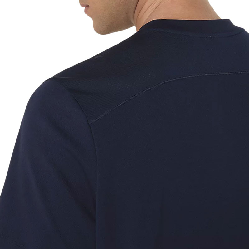 Tee-shirt Asics Court Top bleu marine
