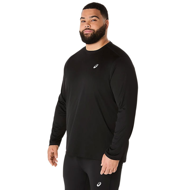 Tee-shirt manches longues pour homme Asics Core LS noir