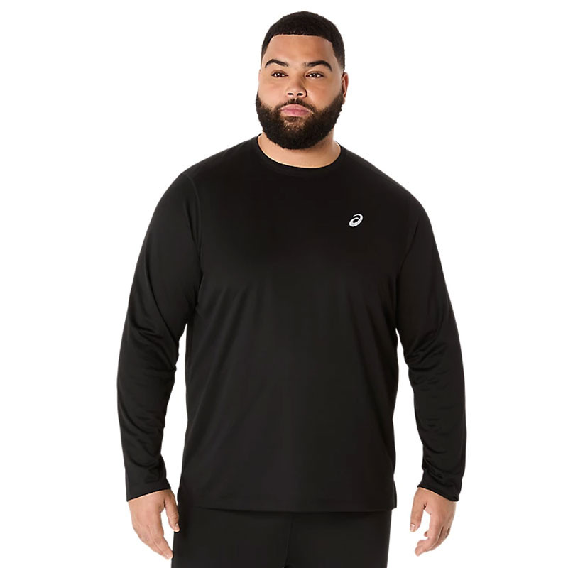 Tee-shirt manches longues pour homme Asics Core LS noir