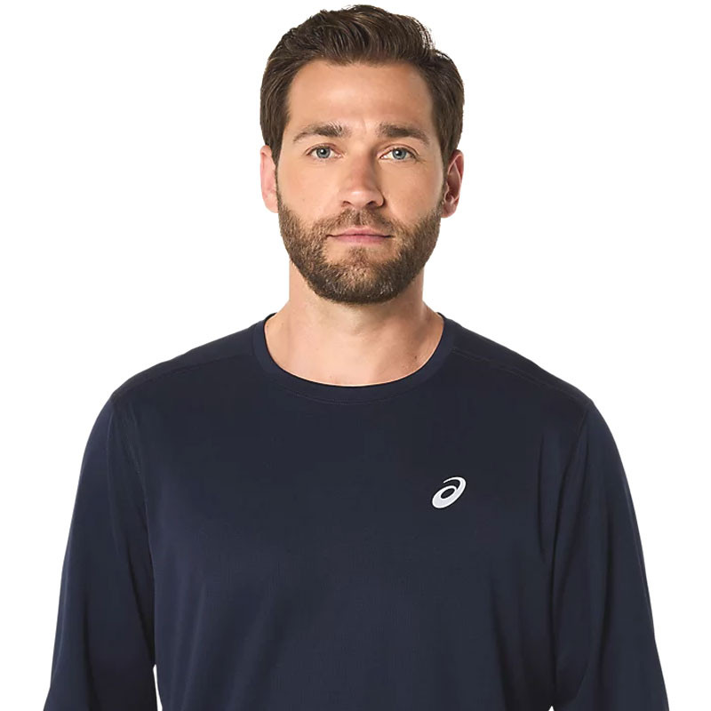 Tee-shirt manches longues pour homme Asics Core LS bleu