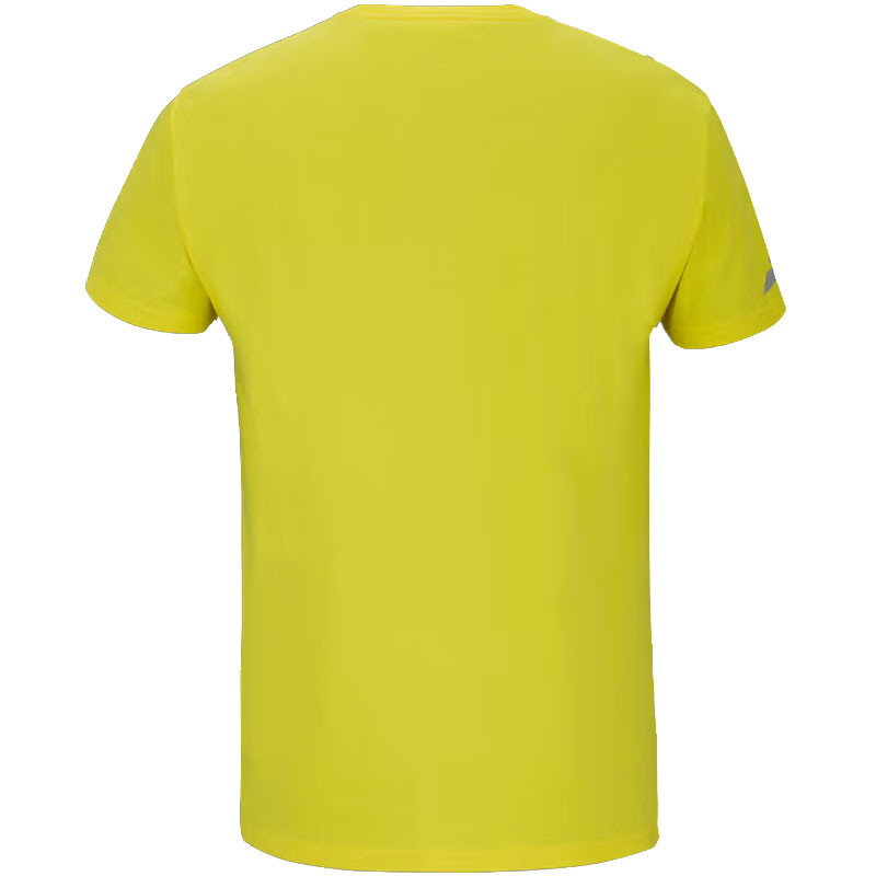 Tee-shirt de tennis Babolat Exercise Smash jaune