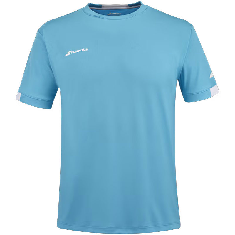 Tee-shirt Babolat Play Crew bleu ciel