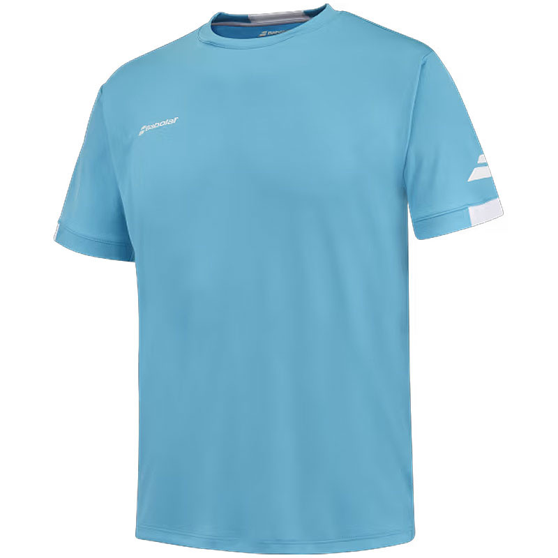 Tee-shirt Babolat Play Crew bleu ciel