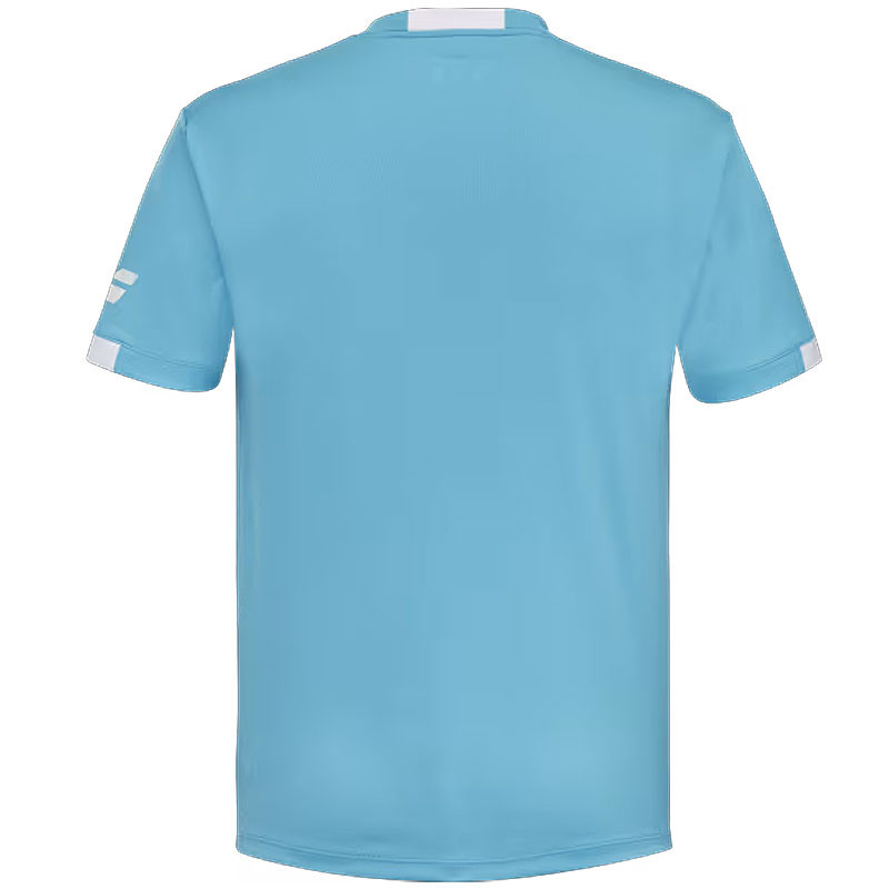 Tee-shirt Babolat Play Crew bleu ciel