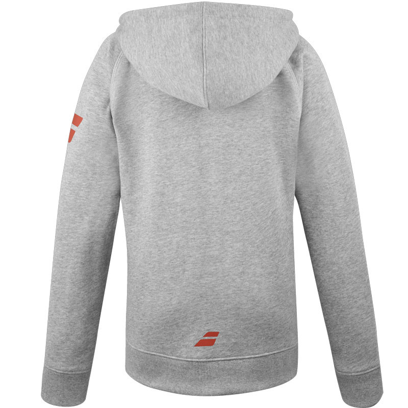 Veste capuche junior Babolat Exercise gris