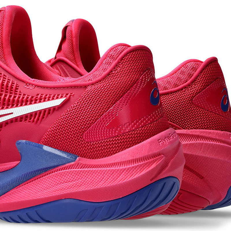 Asics Court FF 3 femme fuchsia et bleu