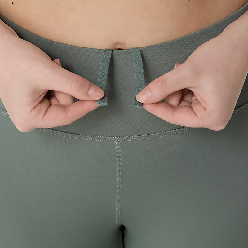 Leggins femme Asics Core Tight vert kaki