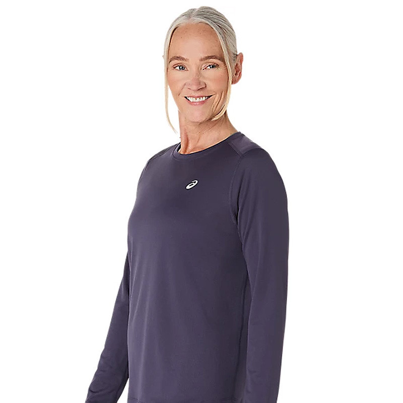 Tee-shirt manches longues pour femme Asics Core LS violet