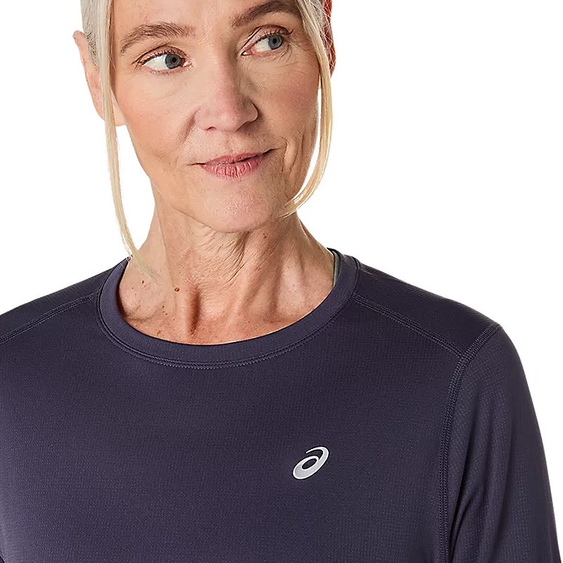 Tee-shirt manches longues pour femme Asics Core LS violet