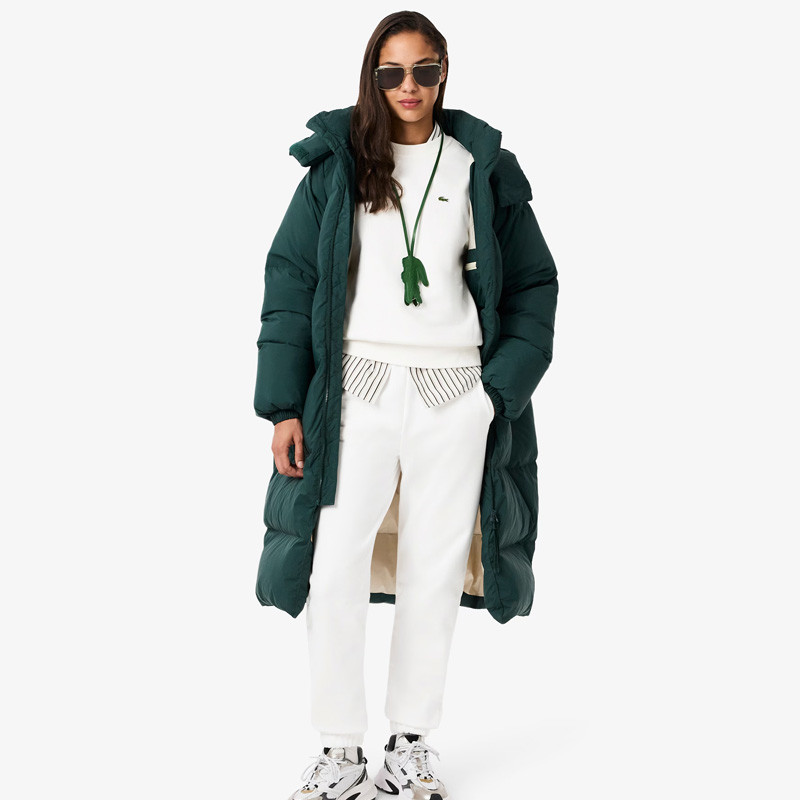Pantalon de survêtement Lacoste femme molleton blanc