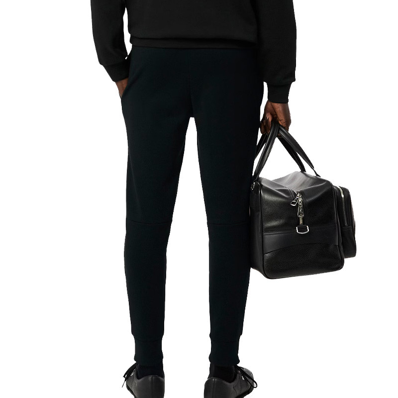 Pantalon de survêtement Lacoste noir Sport Slim Bio