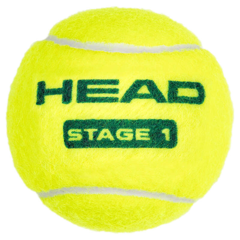 Sachet de 72 balles Head Stage 1 verte - Balles intermédiaires