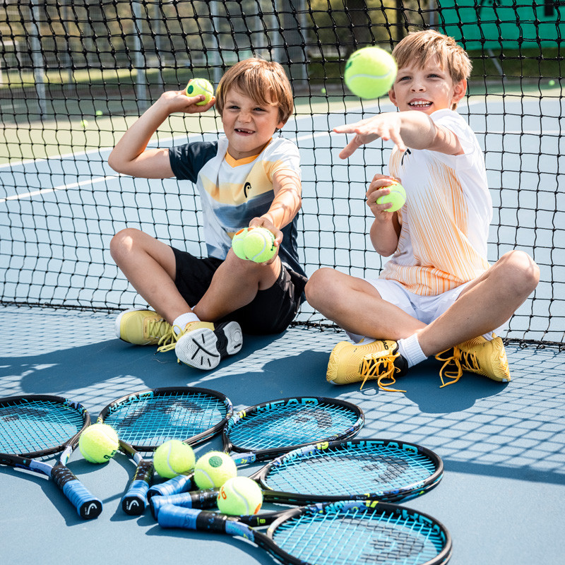 Tube de 3 balles de tennis Head Stage 1 - Balles vertes intermédiaires