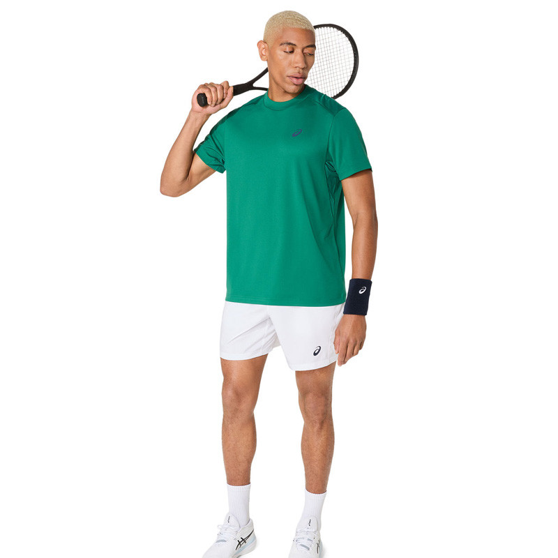 Tee-shirt Asics Court Top vert