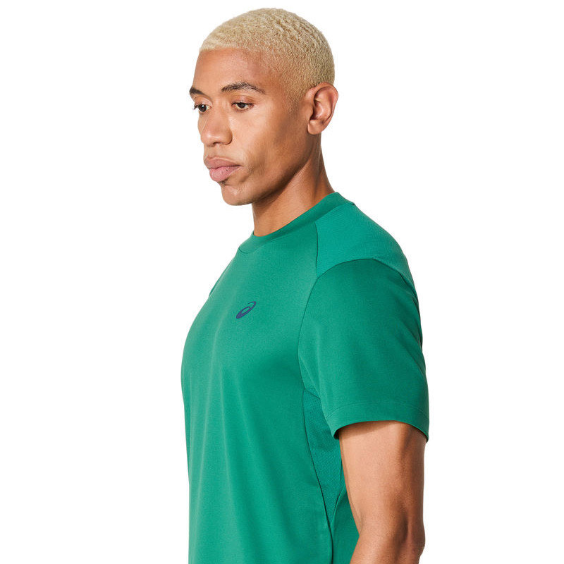 Tee-shirt Asics Court Top vert
