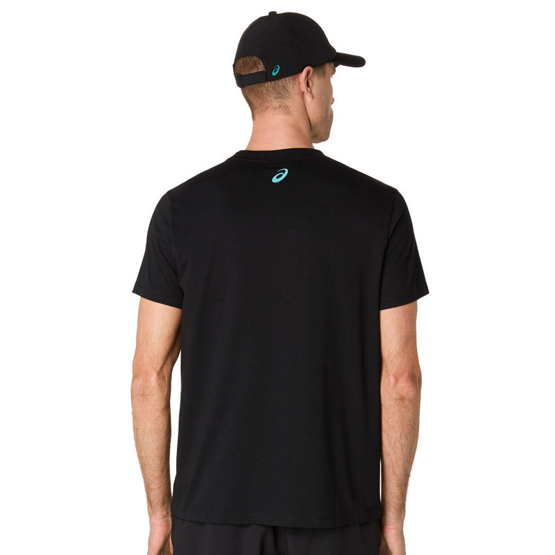 Tee-shirt de tennis Asics Core Graphic noir