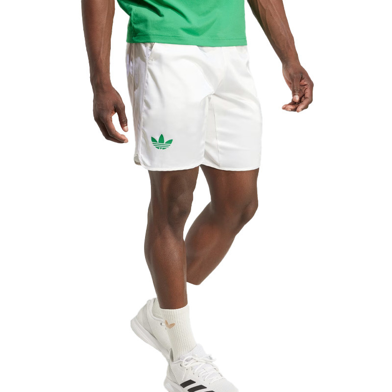 Short de tennis homme Adidas Originals Pro Climacool Ergo blanc et vert