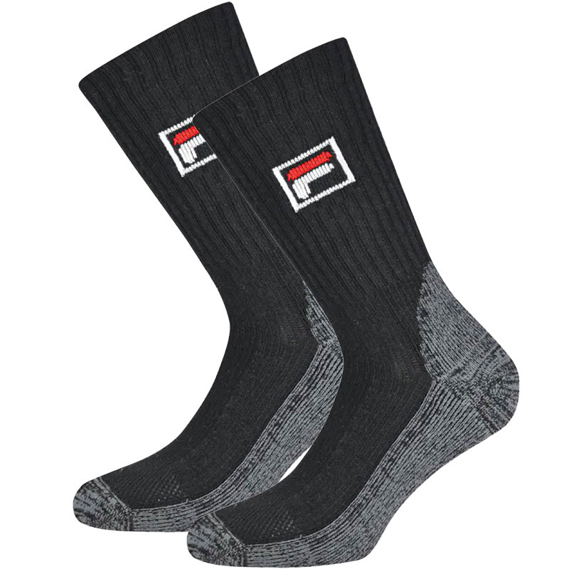 Chaussettes de tennis Fila Performance noires