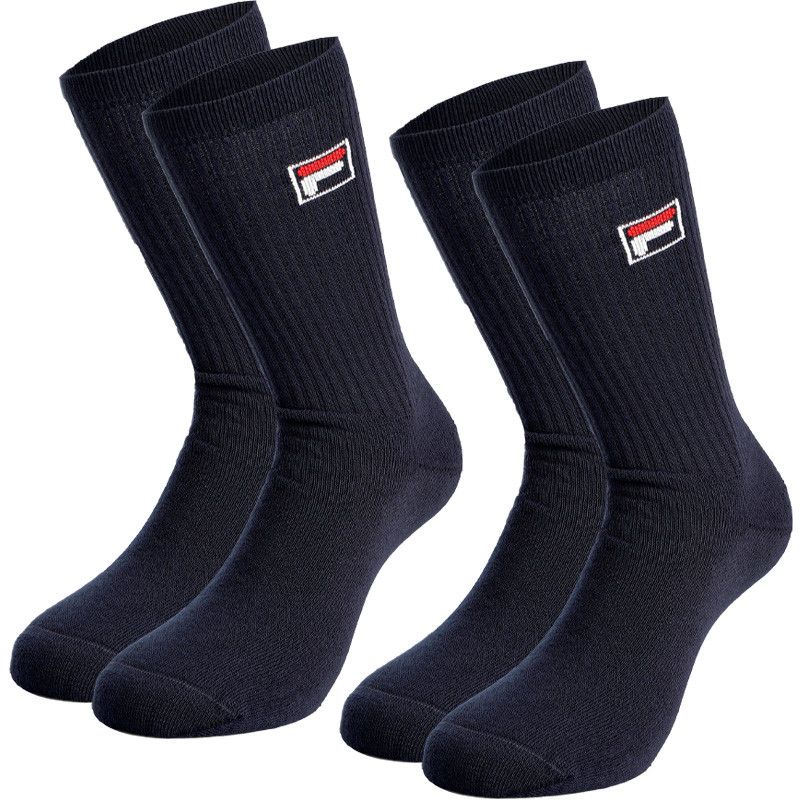Chaussettes de sport Fila x2 bleues marine