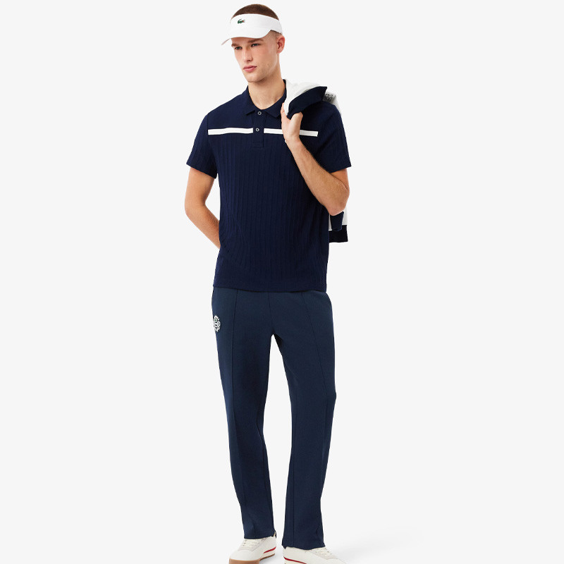 Pantalon Lacoste Heritage Badge bleu marine