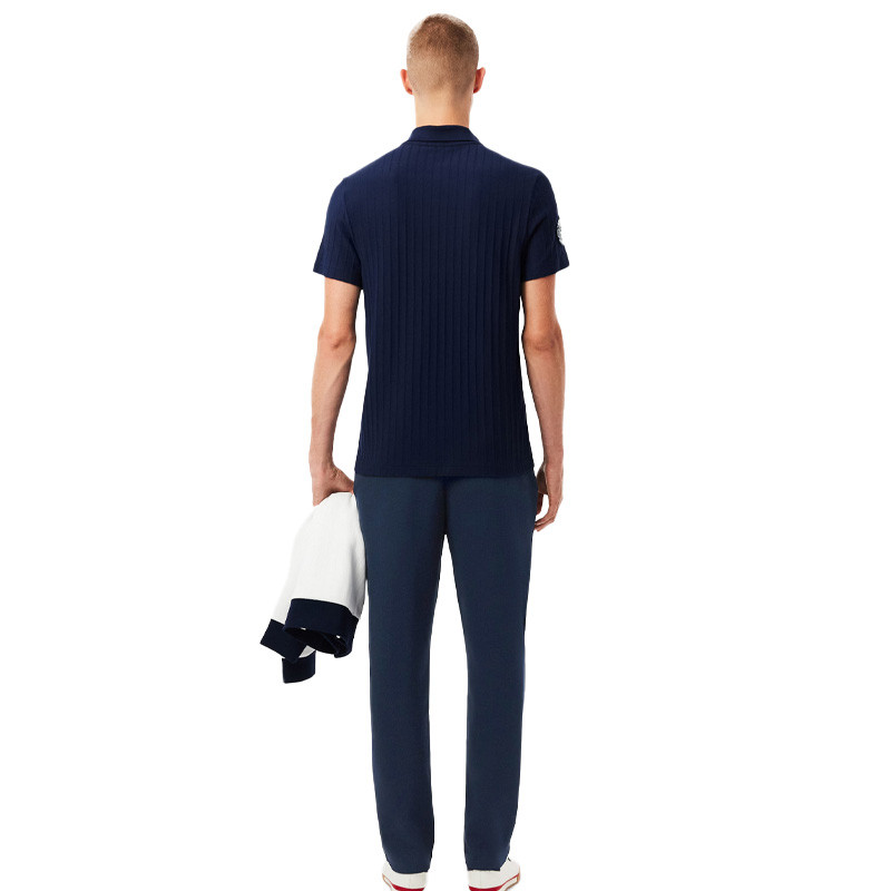 Pantalon Lacoste Heritage Badge bleu marine