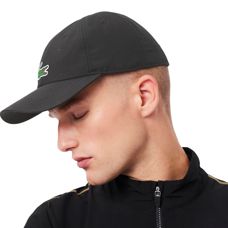 Casquette tennis Lacoste x Djokovic noir