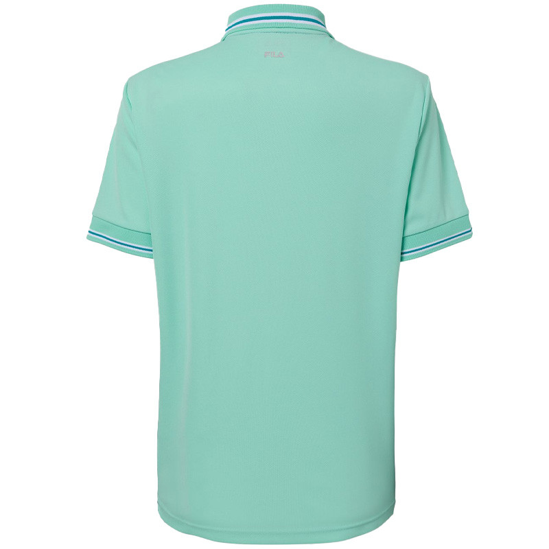 Polo de tennis homme Fila Button Piro vert clair