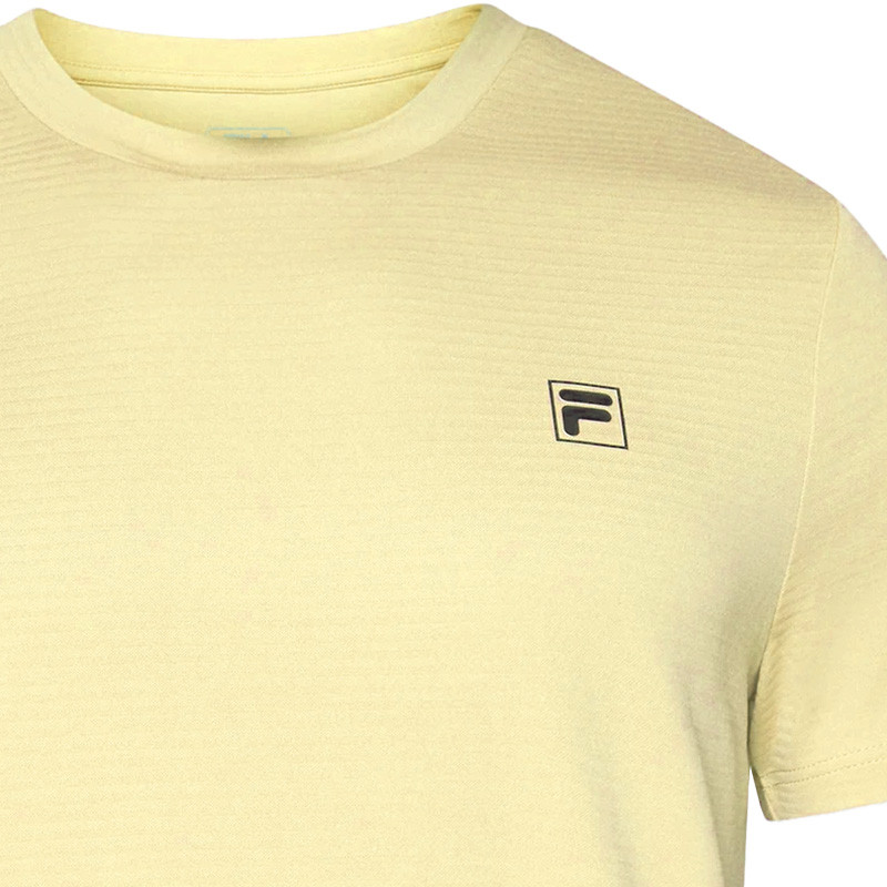 Tee-shirt de tennis Fila Titus coloris jaune