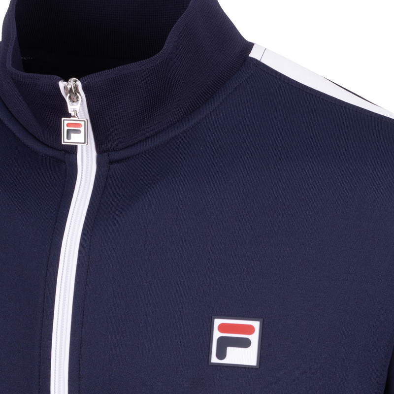 Veste de tennis Fila Manuel Jacket bleu marine
