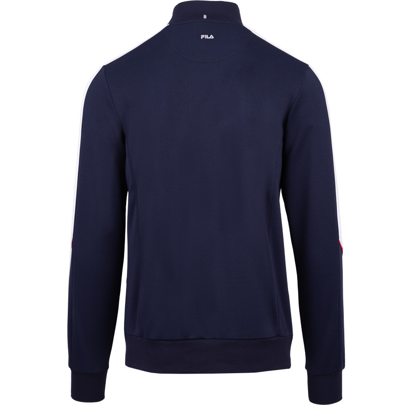 Veste de tennis Fila Manuel Jacket bleu marine