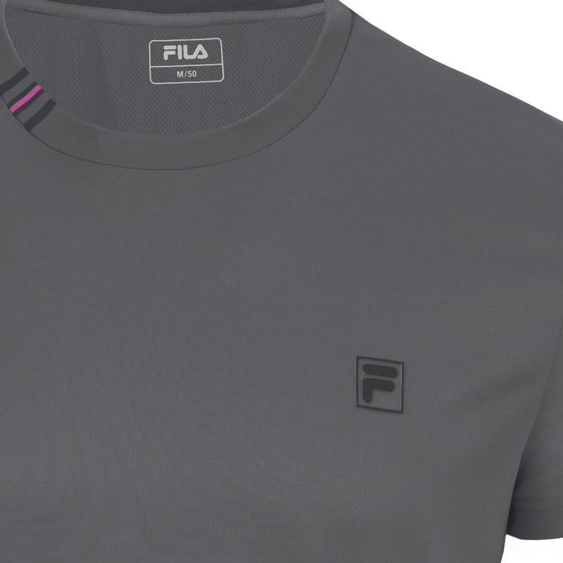 Tee-shirt de tennis Fila Mateo gris foncé