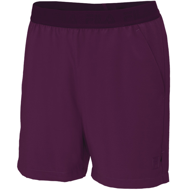 Short de tennis Fila Jarno bordeaux