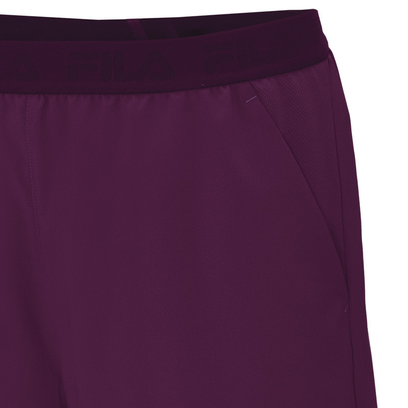 Short de tennis Fila Jarno bordeaux