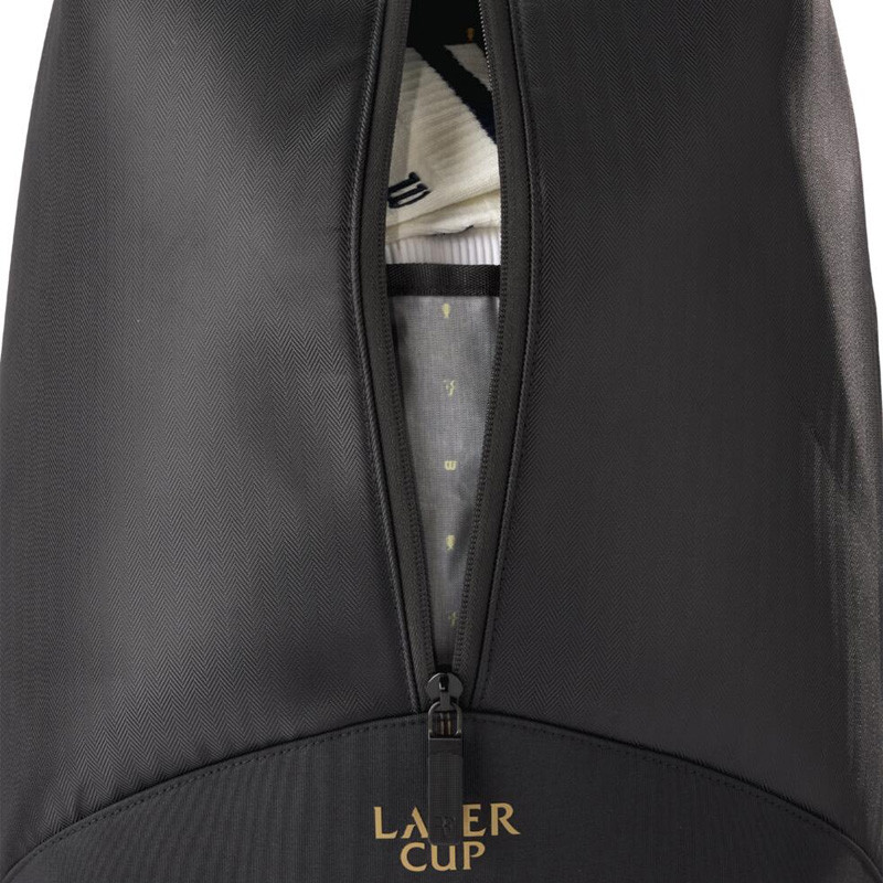 Sac à dos Wilson RF Backpack Laver Cup noir et doré