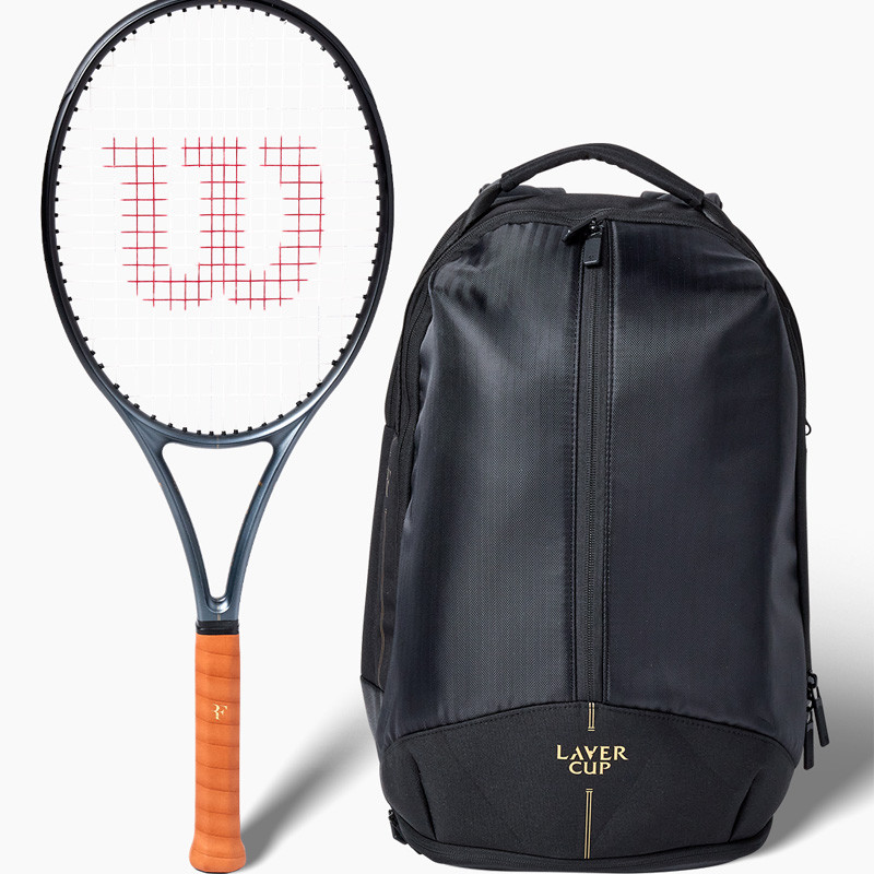 Sac à dos RF Laver Cup 2025 Backpack noir et or
