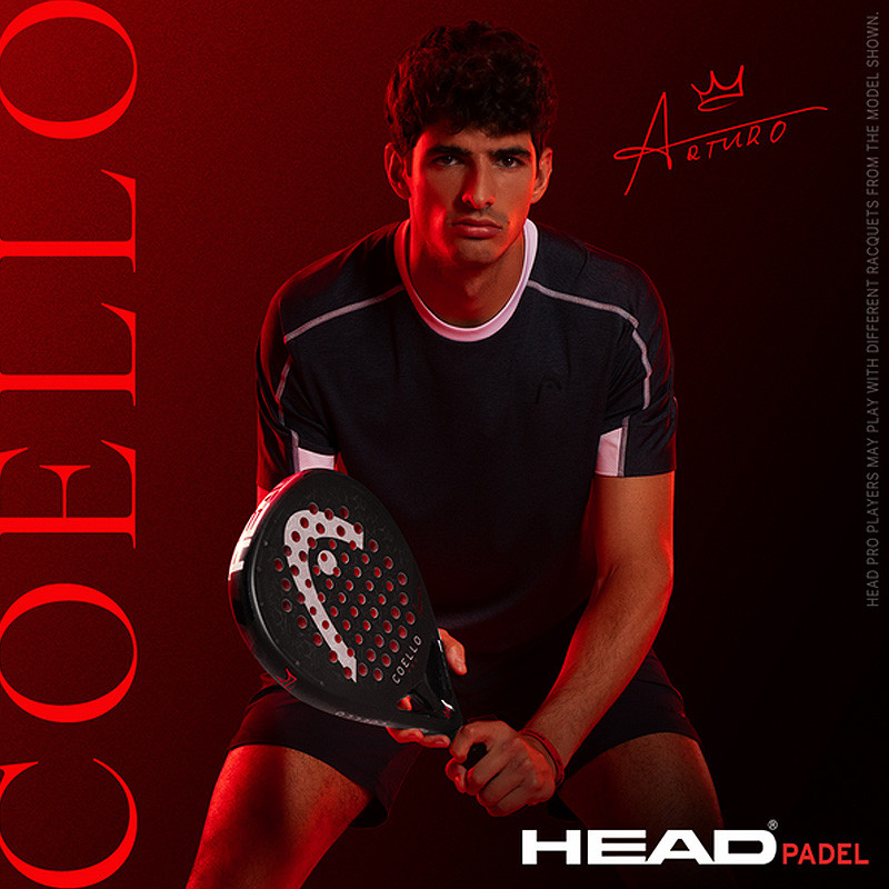 Raquette de Padel Head Coello Team 2025 - Puissance facile et confort