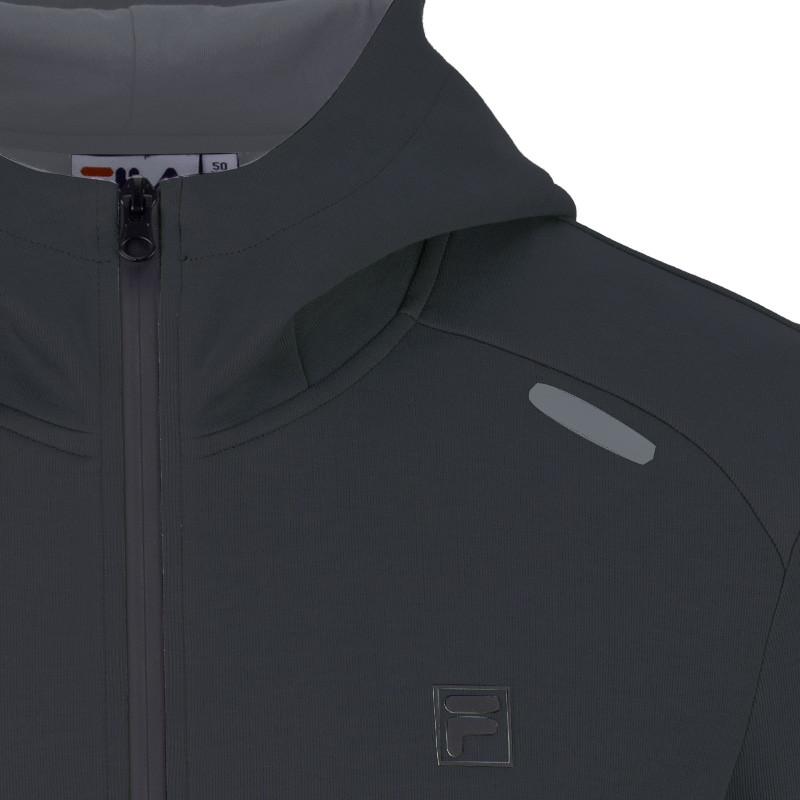 Veste de survêtement Fila Gideon SweatJacket gris foncé