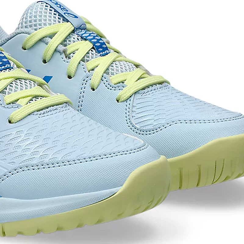 Asics Gel Resolution X junior bleu et jaune - Chaussures de tennis enfants performances