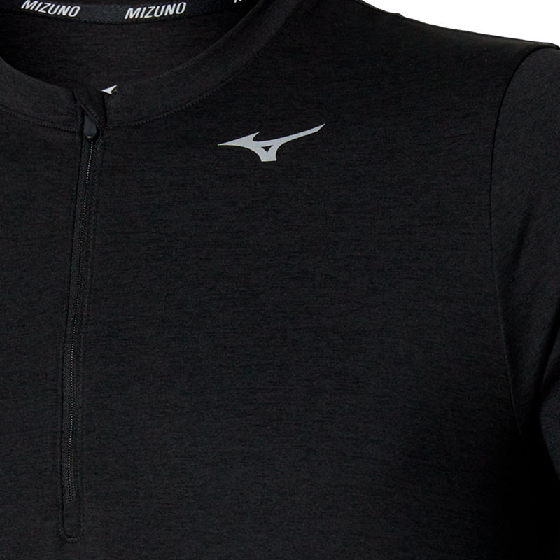 Tee-shirt manches longues Impulse Mizuno noir
