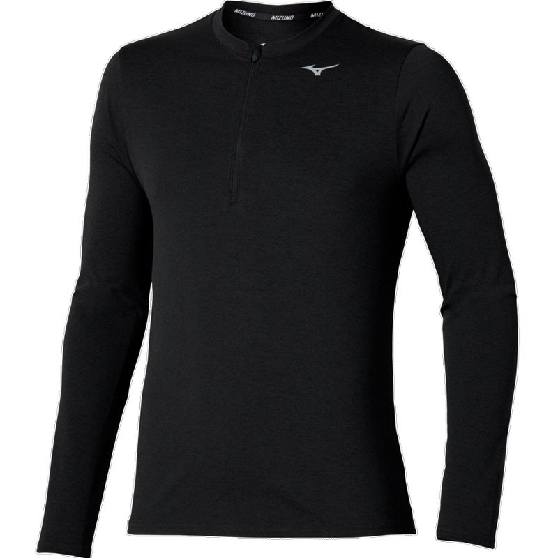 Tee-shirt manches longues Impulse Mizuno noir