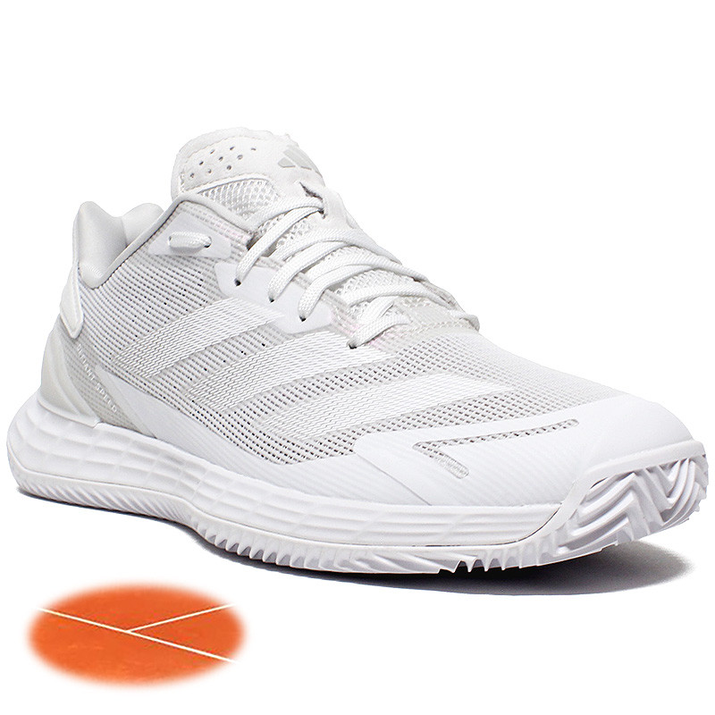 Adidas Defiant Speed 2 Clay femme blanc et gris