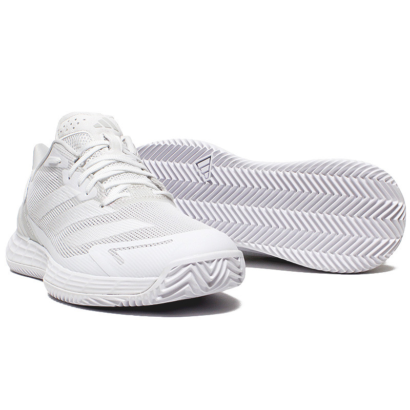 Adidas Defiant Speed 2 Clay femme blanc et gris