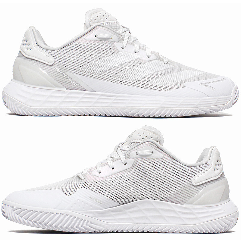 Adidas Defiant Speed 2 Clay femme blanc et gris