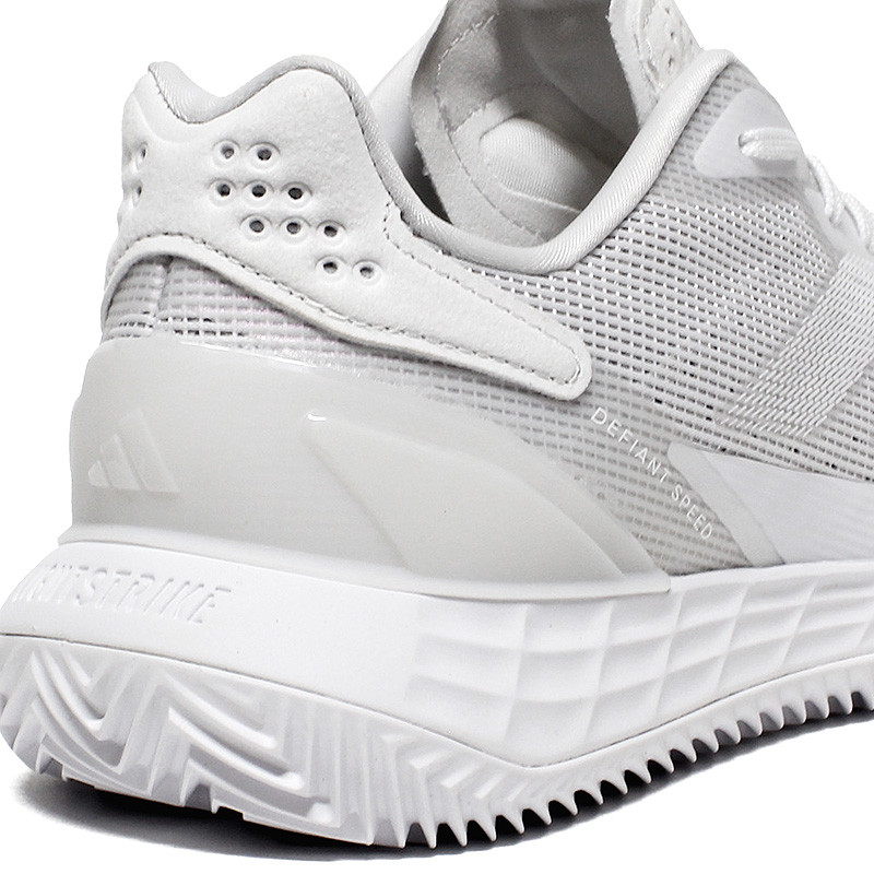 Adidas Defiant Speed 2 Clay femme blanc et gris